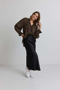 IVY + JACK ARTIST TOP - OLIVE