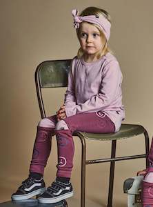 LITTLE FLOCK OF HORRORS WYATT L/S TEE - Lilac