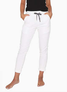 MONACO RILEY JOGGER - White