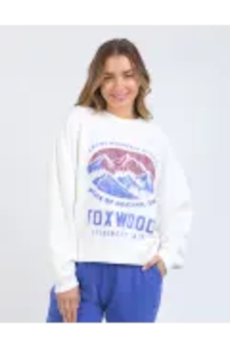 FOXWOOD MONTANA CREW - White