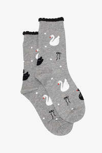 ANTLER SOCKS - SWAN & BOWS