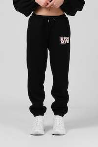 RPM BAGGY TRACK PANT - Black