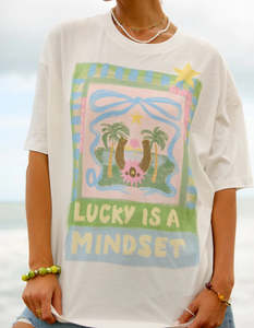 Womens T Shirts: FOXWOOD LUCKY STAR TEE