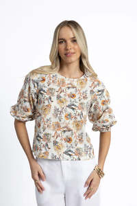 HUMIDITY SIA BLOUSE - Kaffir Print