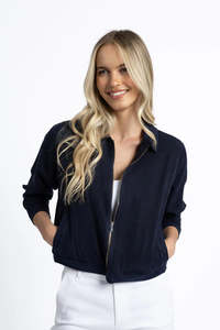 HUMIDITY CRUISE JACKET - Navy