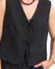 Womens Short Sleeve Tops: FOXWOOD SAN LUCAS TOP - Black