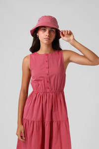 RPM BUCKET HAT - Red Pin Stripe