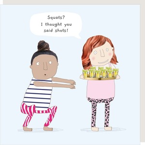 Rosie Made A Thing: ROSIE MADE A THING CARDS -Squats