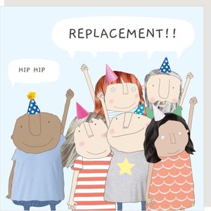 ROSIE MADE A THING CARDS - Hip replacement