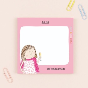 ROSIE MADE A THING MINI STICKY JOT - Be Fabulous