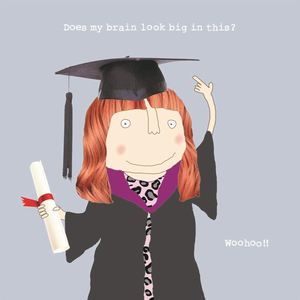 ROSIE MADE A THING CARDS - Does My Braind Look Big In this?