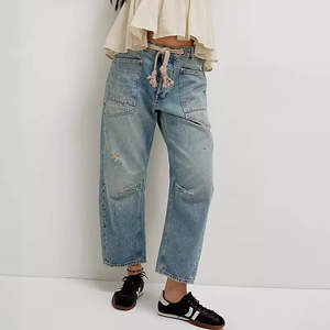 Prickle Polly: PRICKLE & POLLY - Rocker Barrel Jeans