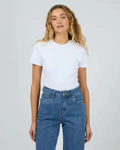 SILENT THEORY BELLA TEE - White