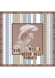 Scarf: FAR MER BY WHITNEY COTTON BANDANA - STARS & STRIPES