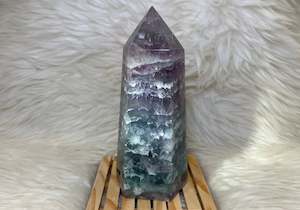 Towers: Rainbow Fluorite Tower