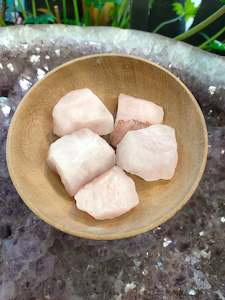 Crystals: Raw Rose Quartz