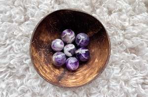 Spheres: Chevron Amethyst Sphere