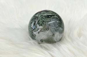 Spheres: Moss Agate Sphere #2