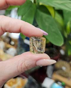 Tumblestones: Rutilated Quartz Freeform #1