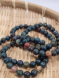 Bracelets 1: Ocean Jasper Bead Bracelet