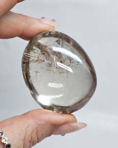 Palm Stones: Smoky Quartz Palmstone #2