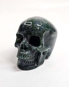 Skulls: Moss Agate Small Skull