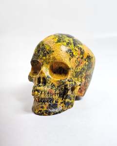 Bumblebee Jasper Small Skull
