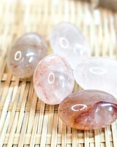 Abundance: Fire Quartz Tumbles