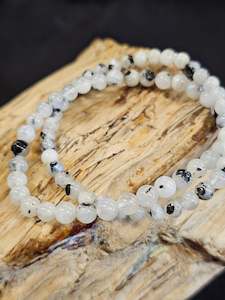 4.5mm Rainbow Moonstone Bead Bracelet
