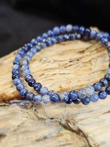4mm Sodalite Bead Bracelet