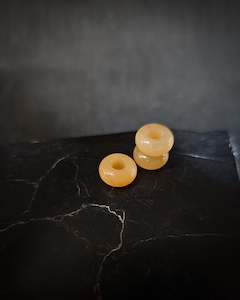 Yellow Jade Crystal Bead