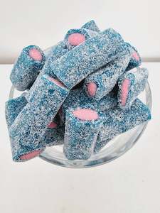 Blue: Sour Blue Raspberry Pipes