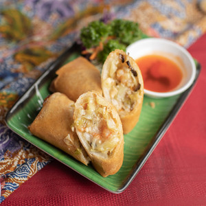 Spring Rolls The Long Bar on Bran
