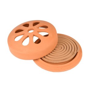 Products: Citronella Coils with Terracotta Holder