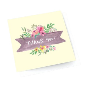 Products: Card – Thank You Flowers