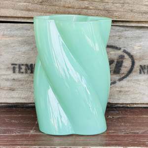Products: Vase - Jada Green Glass