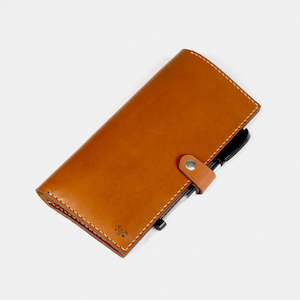Products: PASSPORT COVER - COGNAC