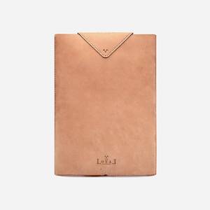 For Women: Laptop Sleeve - Tan