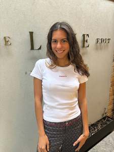 Tops & Shirts: HIDESEEKERS - LUCKY AFFIRMATION BABY TEE