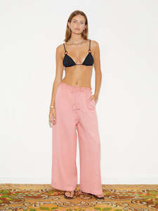 BOTEH - LA PONCHE PAPERBAG PANT - BISQUE