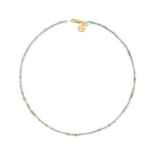 VANIA - MAGIC TRIP NECKLACE SHORT - GLEAMING EMERALD