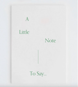 KRYSTLE KNIGHT - A LITTLE NOTE CARD