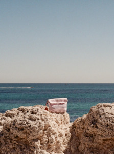 Boteh: BOTEH - RHAPSODY POUCH BAG - MUSK