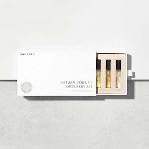 Fragrances: ONE SEED - ORGANIC PERFUME DISCOVERY SET - BESTSELLERS 7 PIECE