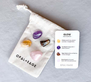 Jewellery 1: OPAL + SAGE - GLOW KIDS CRYSTAL KIT