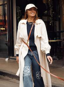 AURA ANIMALE - SOUL DOG HANDSFREE LEAD - CHESTNUT