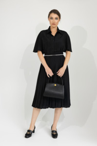 The Luxe Edit: VINTAGE  - MIU MIU PLEATED SHIRTDRESS