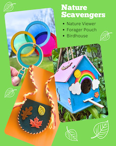 Nature Scavenger Craft & Play Discovery Box