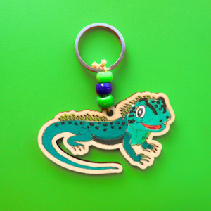Tuatara Bag Charm