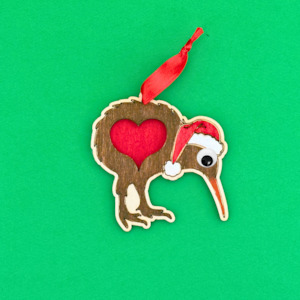 Santa Kiwi Decoration
